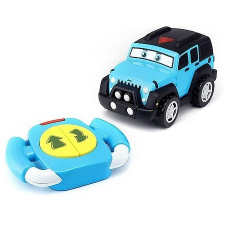 Bburago Jr. - Távirányítós Jeep (53295) autópálya és játékautó