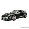 BBurago Porsche 911 GTS RS 4.0 Premium Edition részletgazdag fém modell játék autó, fekete, 1:18 méretarányú