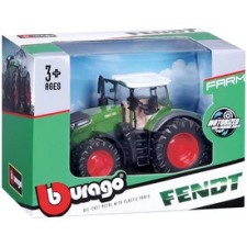  Bburago traktor New Holland / Fendt 10 cm autópálya és játékautó