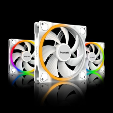 be quiet! Be quiet! LIGHT WINGS White 140mm PWM Triple Pack hűtés