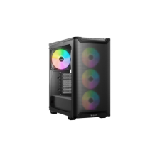 be quiet! Be quiet! Pure Base 501 LX Tempered Glass Black számítógép ház