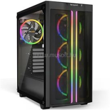 Be Quiet PURE BASE 500FX Fekete (Táp nélküli) ablakos ATX ház (BGW43) számítógép ház