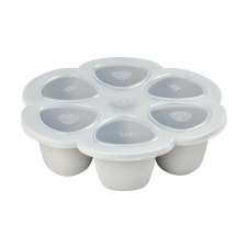  Béaba Szilikon multifunkciós bébiétel tároló - 6 x 150 ml - Halvány köd - babaétkészlet