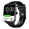 Beafon SmartWatch 11S Black Sport IP68 por- és vízálló okosóra, karóra 1,83" LCD kijelzővel, Bluetooth hívásfunkcióval, vérnyomás, szívritmus, véroxigén méréssel, alvásmonitorozással, lépésszámlálóval és időjárás kijelzéssel