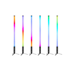 Beamz BeamZ Zelos Akkumulátoros LED Saroklámpa, IP65 WDMX RGBW, Hangulatvilágítás világítási kellék