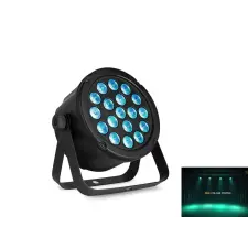  BeamZ SlimPAR 45 RGB (18x3W) DMX LED reflektor party kellék