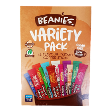 Beanies Variety Ízesített instant kávé válogatás 12x2g kávé