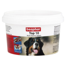Beaphar Beaphar TOP 10 Multivitamin Tabletták kutyáknak 180 db-os vitamin, táplálékkiegészítő kutyáknak