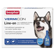 Beaphar Beaphar Vermicon Bolha, Kullancs és Lepkeszúnyog elleni spot on kutyáknak / 15-30 kg élősködő elleni készítmény kutyáknak
