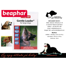 Beaphar GENTLE LEADER Fejhám Nagy Méretű Kutyáknak - Piros nyakörv, póráz, hám kutyáknak