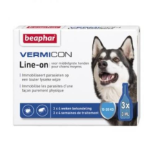 Beaphar Vermicon - Rácsepegtető oldat (Spot On) kistestű kutyák részére (15-30kg) élősködő elleni készítmény kutyáknak