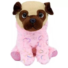 Bear Impex Mopsz plüssfigura ruhában, 25 cm - többféle plüssfigura