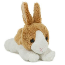 Bear Impex Plüss nyuszi, fekvő - 13 cm plüssfigura