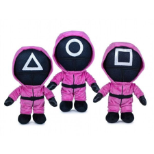 Bear Impex Squid Game: Őr plüssfigura - 28 cm, többféle plüssfigura