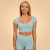 BeastPink Sense Cropped póló Storm Blue XS