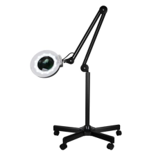 BEAUTYONE S5 LED Black kozmetikai lámpa nagyítóval és állvánnyal szépségápolási bútor
