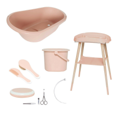 Bébé-Jou Fürdető szett Sense 7 részes Pale Pink babaápolási kellék
