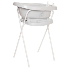  Bébé Jou thermo Babakád + Bébé Jou Kádállvány - Elefánt - szürke babaápolási kellék