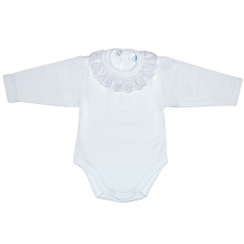  Bébi galléros csipkés hosszú ujjú kombidressz (méret:56-86) kombidressz, body