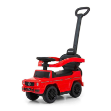 Bébitaxi tolókarral MERCEDES G350d Milly Mally piros lábbal hajtható járgány