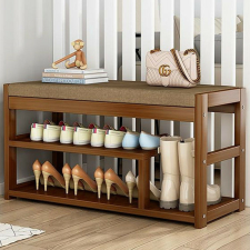 BeComfort Bambusz cipősszekrény 97x29x48cm BC FUR1675-3 bútor