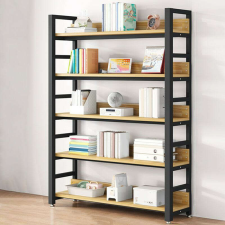 BeComfort Könyvespolc 5 polcos 60x30x182cm barna PG01-4 bútor
