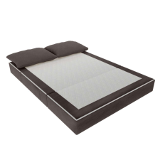 Bedora Urban Living Kihúzhatós kanapé, 136x80x40 cm, szürke bútor