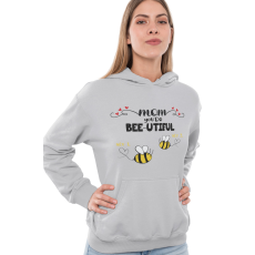  Bee-utiful anya és méhecskéi - Személyre Szabható - Kapucnis Pulóver