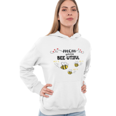  Bee-utiful anya és méhecskéi - Személyre Szabható - Kapucnis Pulóver