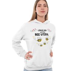  Bee-utiful anya és méhecskéi - Személyre Szabható - Kapucnis Pulóver