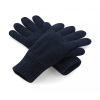 Beechfield Uniszex kesztyű Beechfield Classic Thinsulate™ Gloves L/XL, Sötétkék (navy)