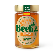 Beeliz Beeliz narancs- és virágméz 250 g reform élelmiszer