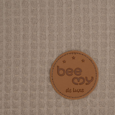 BeeMy DELUXE nyári takaró, 75x90 cm, BEIGE babaágynemű, babapléd
