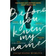  Before You Knew My Name idegen nyelvű könyv