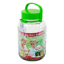 Befőttes üveg műanyag kupakkal - 8 liter papírárú, csomagoló és tárolóeszköz