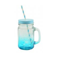  Befőttesüveg bögre, kék (13102-kék) bögrék, csészék