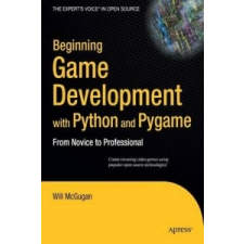 Beginning Game Development with Python and Pygame – Will McGugan idegen nyelvű könyv