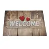  Bejárati ajtószőnyeg Chilai Home 877CHL1001, 45x70 cm, PVC, Barna