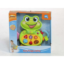 Béka junior laptop bébijáték készségfejlesztő