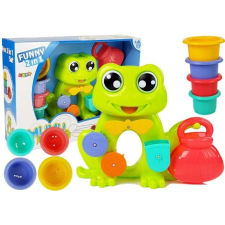 Béka vízesés fürdő szett + vödrök 7086 fürdőszobai játék