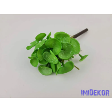  Békalencse gumis bokor 21 cm - Világos Zöld Foltos dekorációs kellék