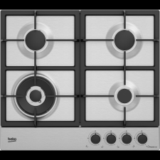 Beko HIAW64225SXE Rozsdamentes acél Beépített 60 cm Gáz 4 zóna (HIAW64225SXE) főzőlap