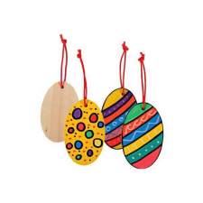 Beleduc 6 medálból álló készlet a húsvét díszítésére kreatív és készségfejlesztő