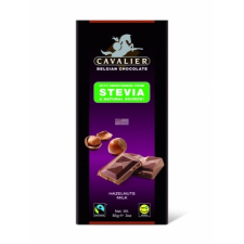  belga mogyorós tejcsokoládé, steviával (85 g) csokoládé és édesség