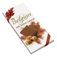 Belgian Csokoládé belgian milk salted caramel sós karamellás tejcsokoládé 100 g csokoládé és édesség