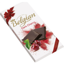  Belgian Dark Cherry étcsokoládé 100g csokoládé és édesség