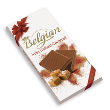 Belgian Milk Salted Caramel tejcsokoládé - 100 g csokoládé és édesség
