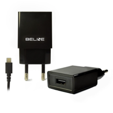 Beline 0007 Hálózati USB-A töltő (5V / 1A) + 1m Lightning töltőkábel mobiltelefon kellék