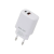 Beline 1x USB-C + 1x USB 30W fehér (csak fej) PD 3.0 + QC 3.0 BLN2CW30 GaN