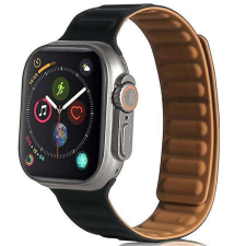 Beline Apple Watch mágneses óraszíj 42/44/45/49mm fekete okosóra kellék